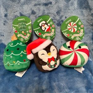 SQUISHMALLOWS bundle of 3 ornaments